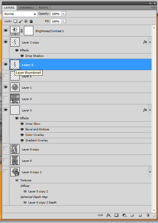 Example Final Layer Panel