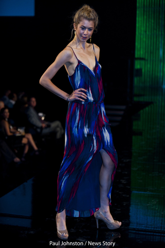 America's Next Top Model finalist Hannah Jones at the 2011 Austin Fashion Awards. Copyright: Paul Johnston/Austinnewsstory.com