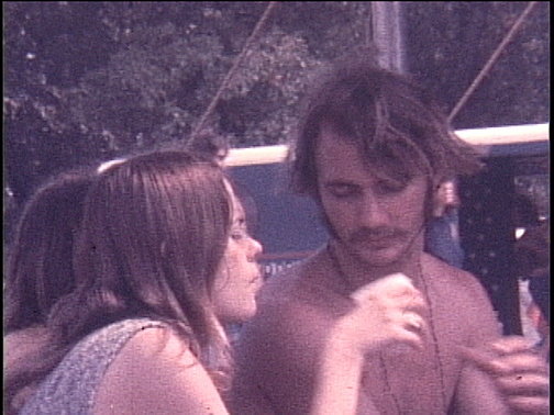 Festival Fans - Copyright Charles Burwell