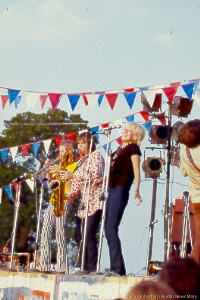 Femal Vocalist / Bonnie Bramlett of Delaney & Bonnie - Texas International Pop Festival 1969 - Copyright, Paul Johnston, Austin News Story