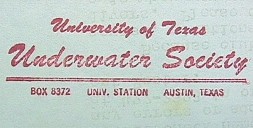 Imprint of return address stamp used on Feb.1968 UTUS newsletter.