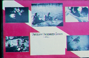 1972 Posters  Design by Paul Johnston/Meeting Times Filled In By Hand